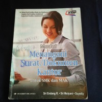 Modul Menangani Surat/Dokumen Kantor untuk SMK dan MAK
