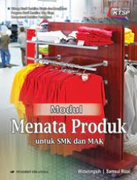 Image of Modul Menata Produk untuk SMK dan MAK