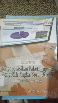 Modul Mengoperasikan Paket Program Pengolah Angka/Spreadsheet