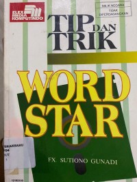Image of Tip dan Trik Word Star